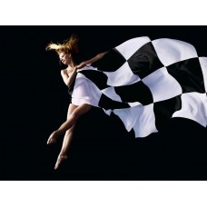 Plakát - obraz  "Šachové šaty"